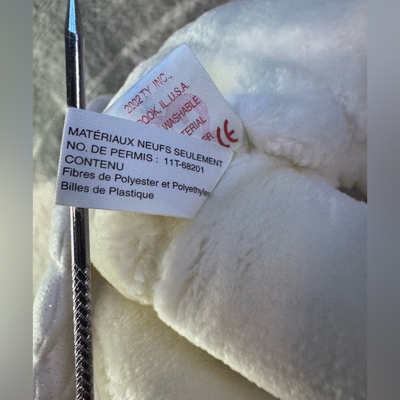 Ty Beanie Babies Herald The Angel Bear - Picture 11 of 14